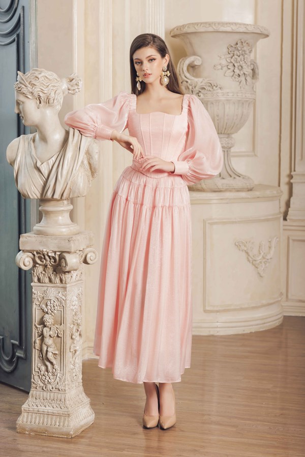 Fiorella Corset - Pink